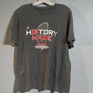 MAJESTIC 2018 Red Sox World Series Champs Tee